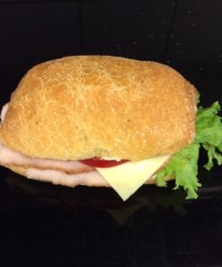 Mini sandwich med skinke og ost